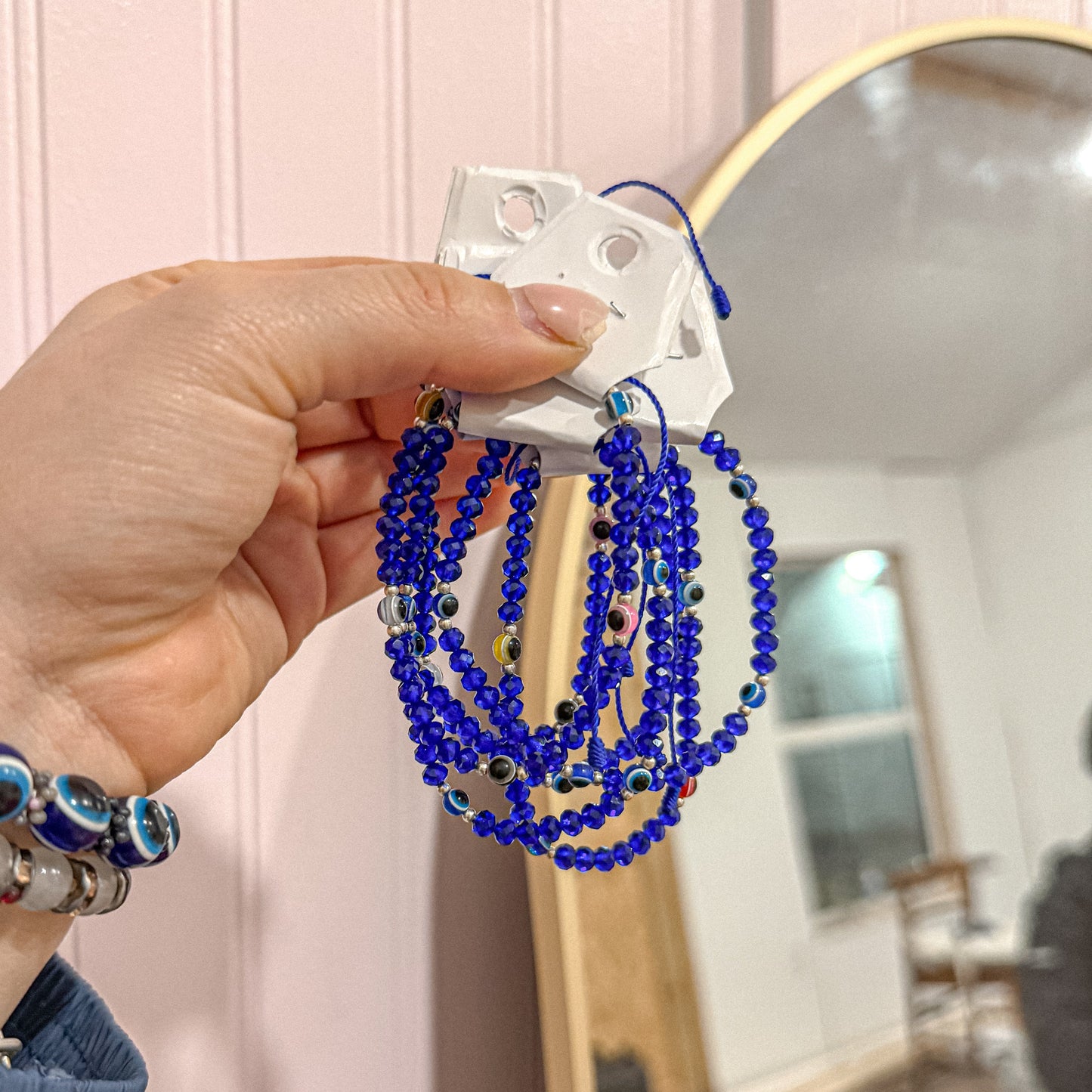 Pulsera Azul de Protección contra el Mal de Ojo