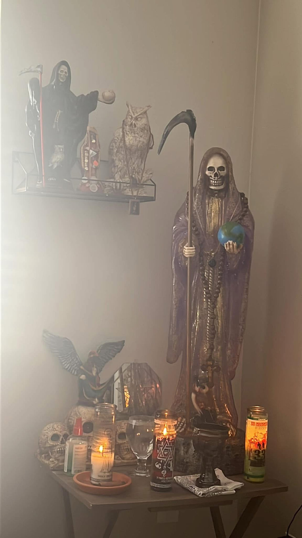 Velaciones con la Santa Muerte