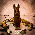 Vela de cera de abeja "Perro fiel" – Lealtad, Fidelidad y Amor Incondicional