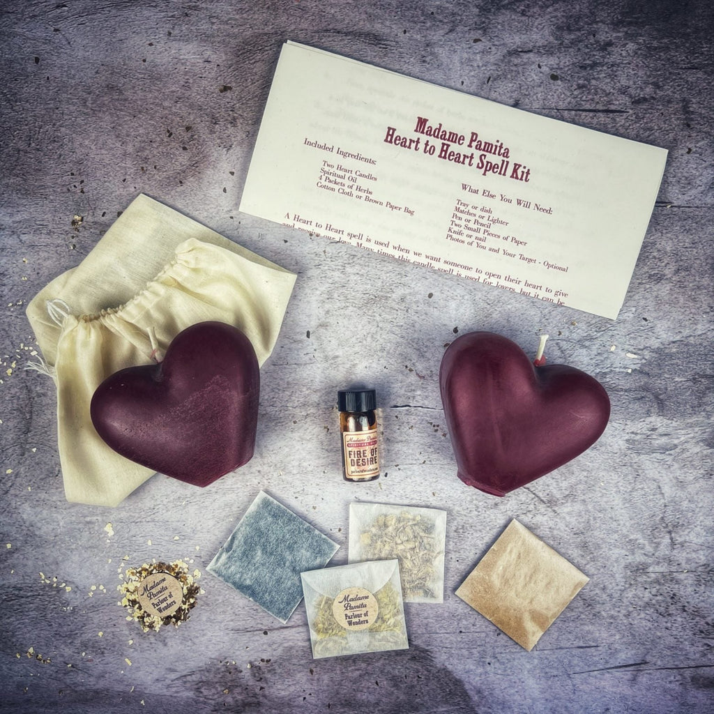 Kit de velas Corazón a Corazón - Magia para la conexión amorosa y la reconciliación