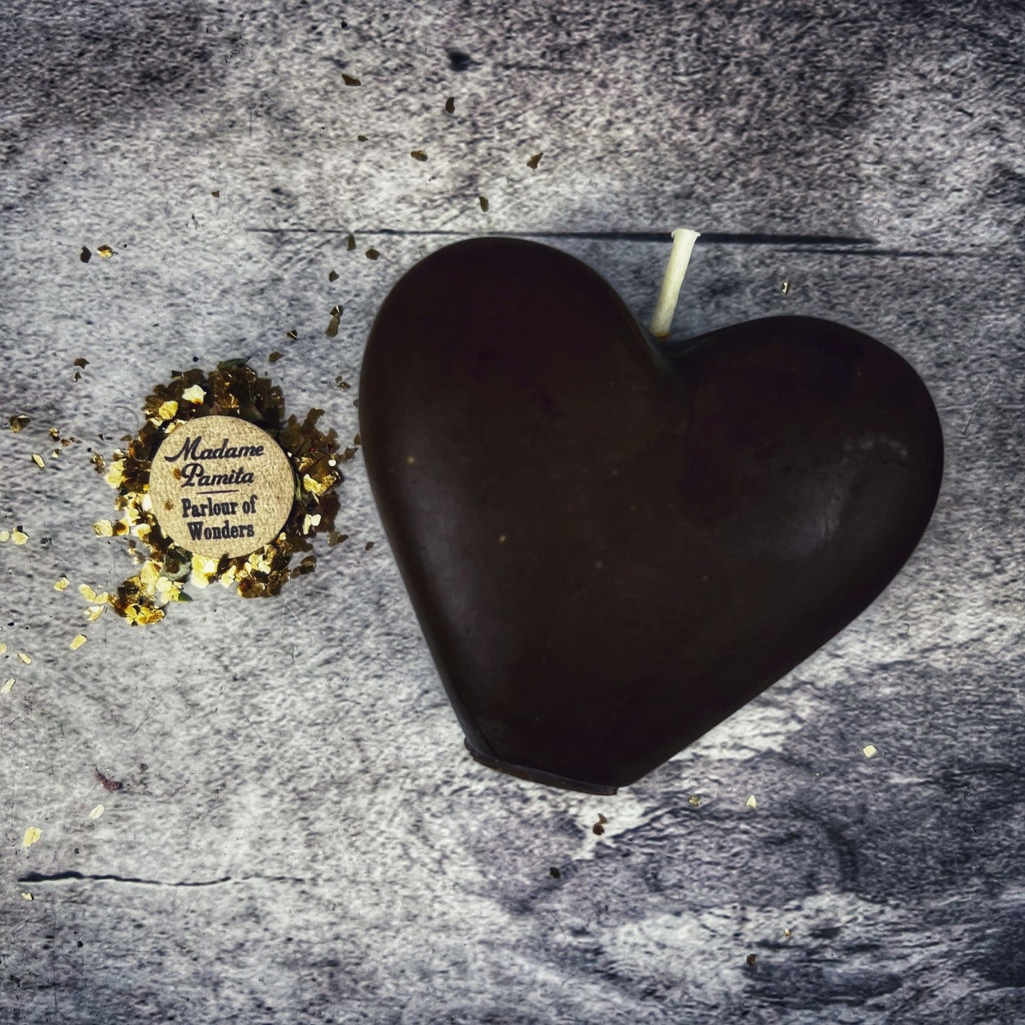 Vela Mágica de Cera de Abeja para Cambios de Corazón - Reconciliación Amorosa y Sanación Emocional
