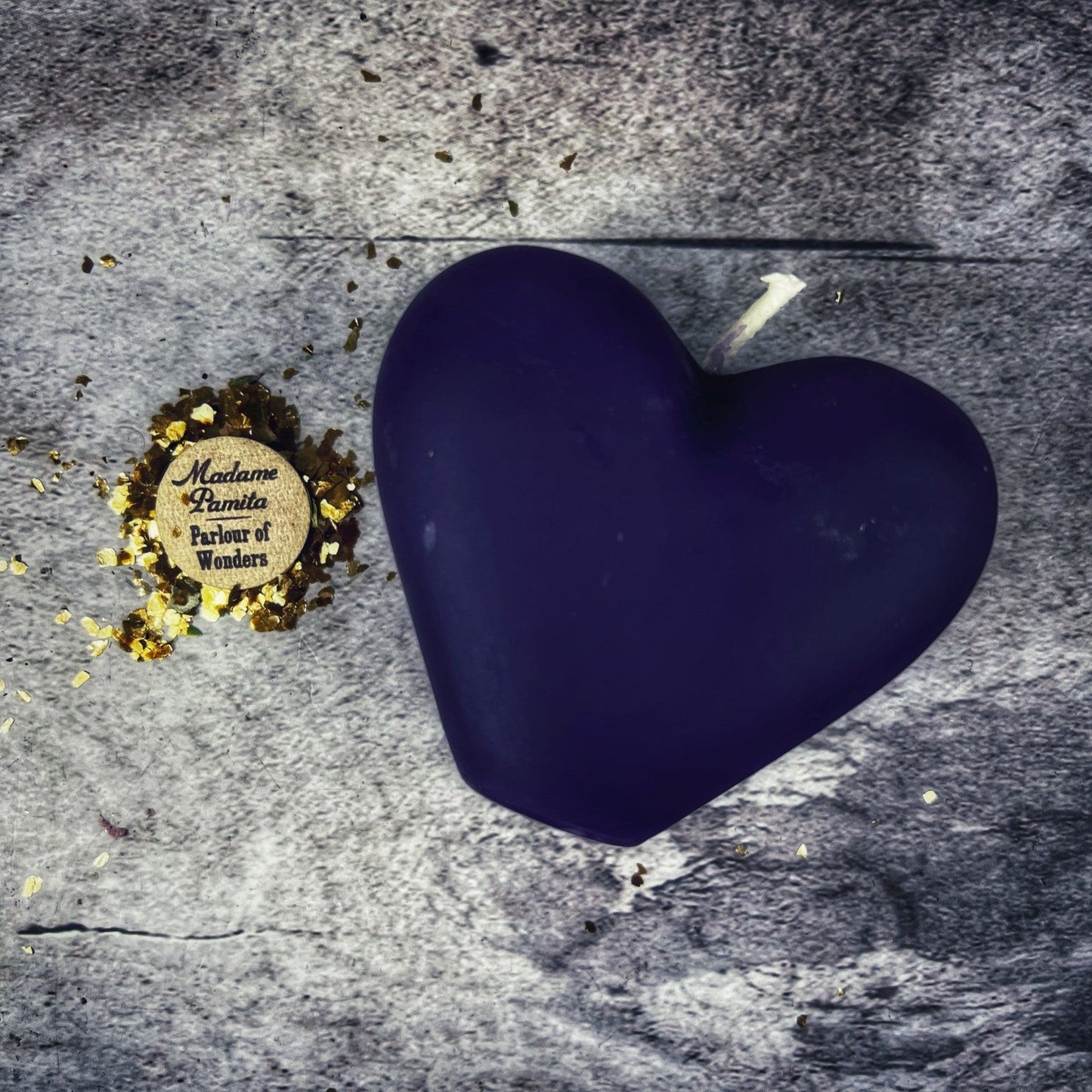 Vela Mágica de Cera de Abeja para Cambios de Corazón - Reconciliación Amorosa y Sanación Emocional