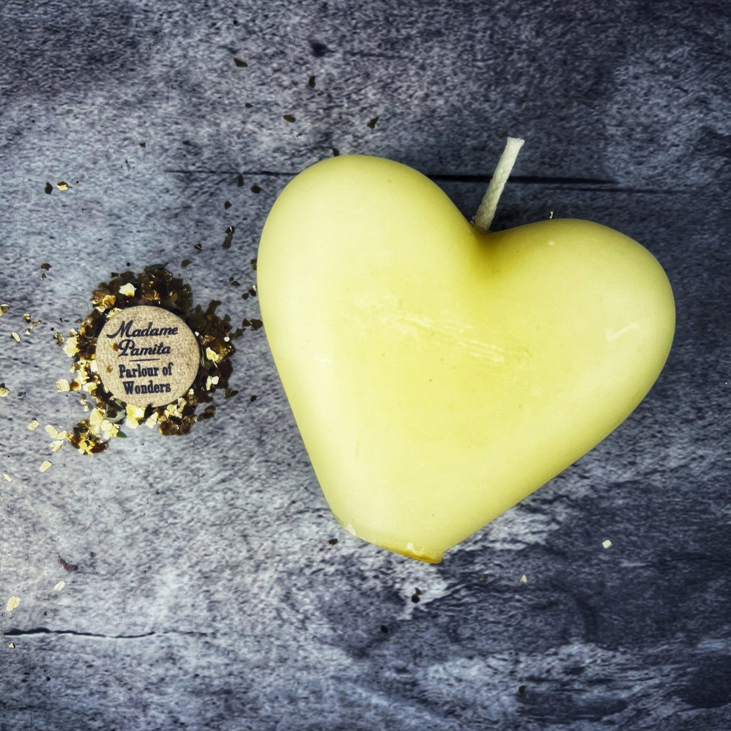 Vela Mágica de Cera de Abeja para Cambios de Corazón - Reconciliación Amorosa y Sanación Emocional