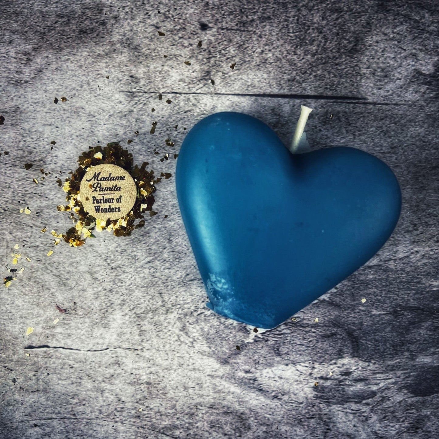Vela Mágica de Cera de Abeja para Cambios de Corazón - Reconciliación Amorosa y Sanación Emocional