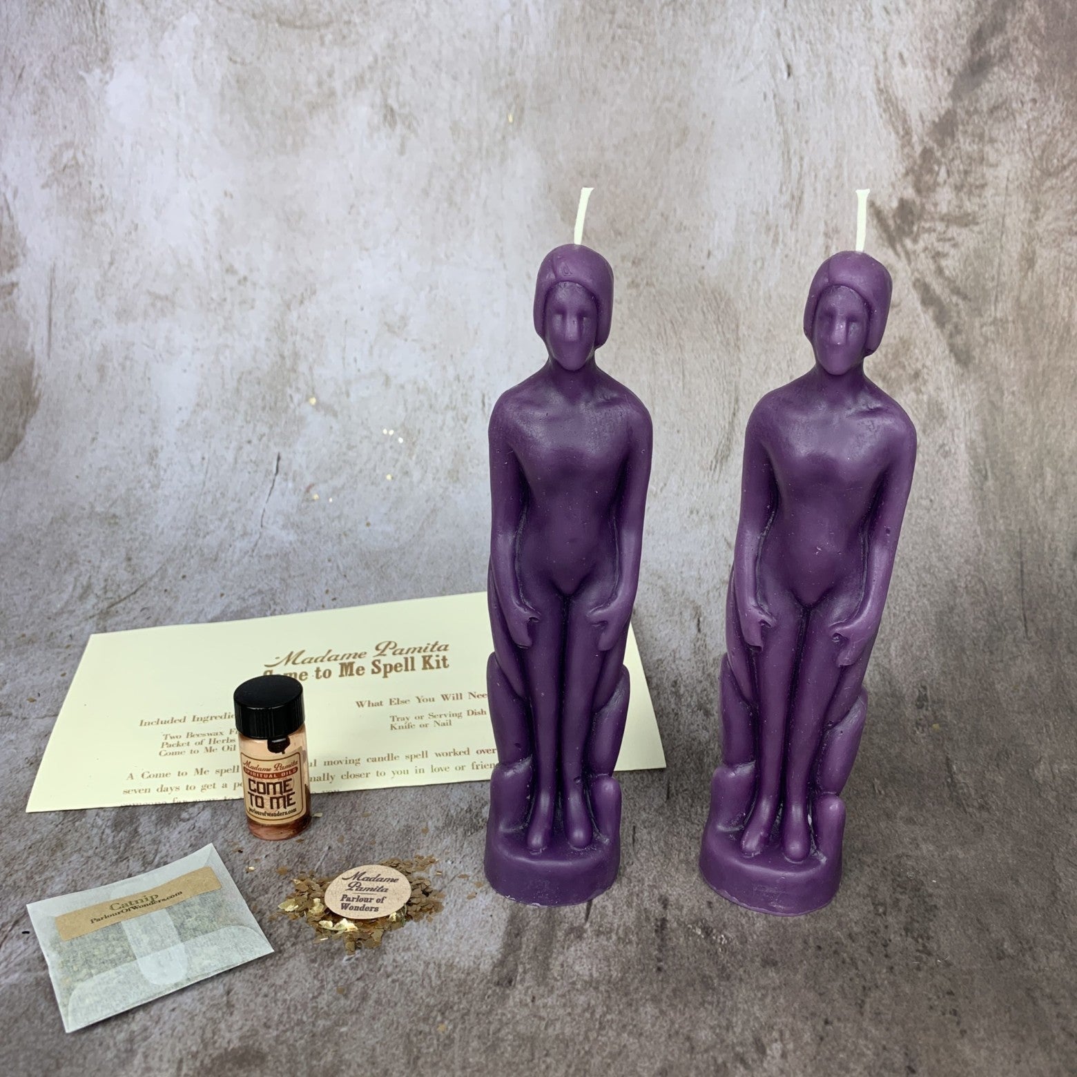 Kit de Velas "Ven a Mí" Humano/Humano - Atrae Amor y Pasión