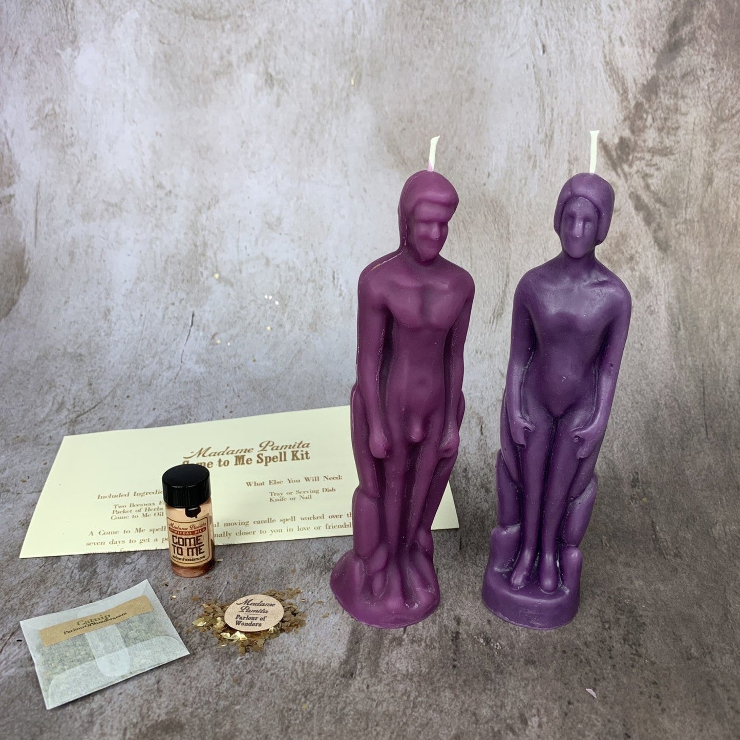 Kit de Velas "Ven a Mí" Hombre/Masculino - Atrae Amor y Pasión