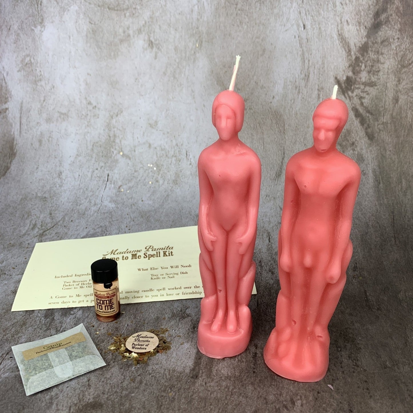 Kit de Velas "Ven a Mí" Hombre/Masculino - Atrae Amor y Pasión