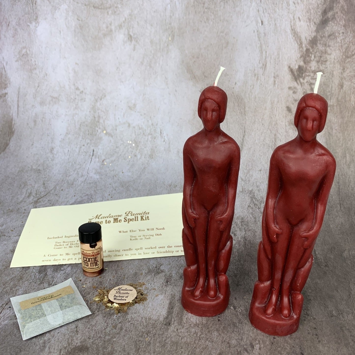 Kit de Velas "Ven a Mí" Humano/Humano - Atrae Amor y Pasión