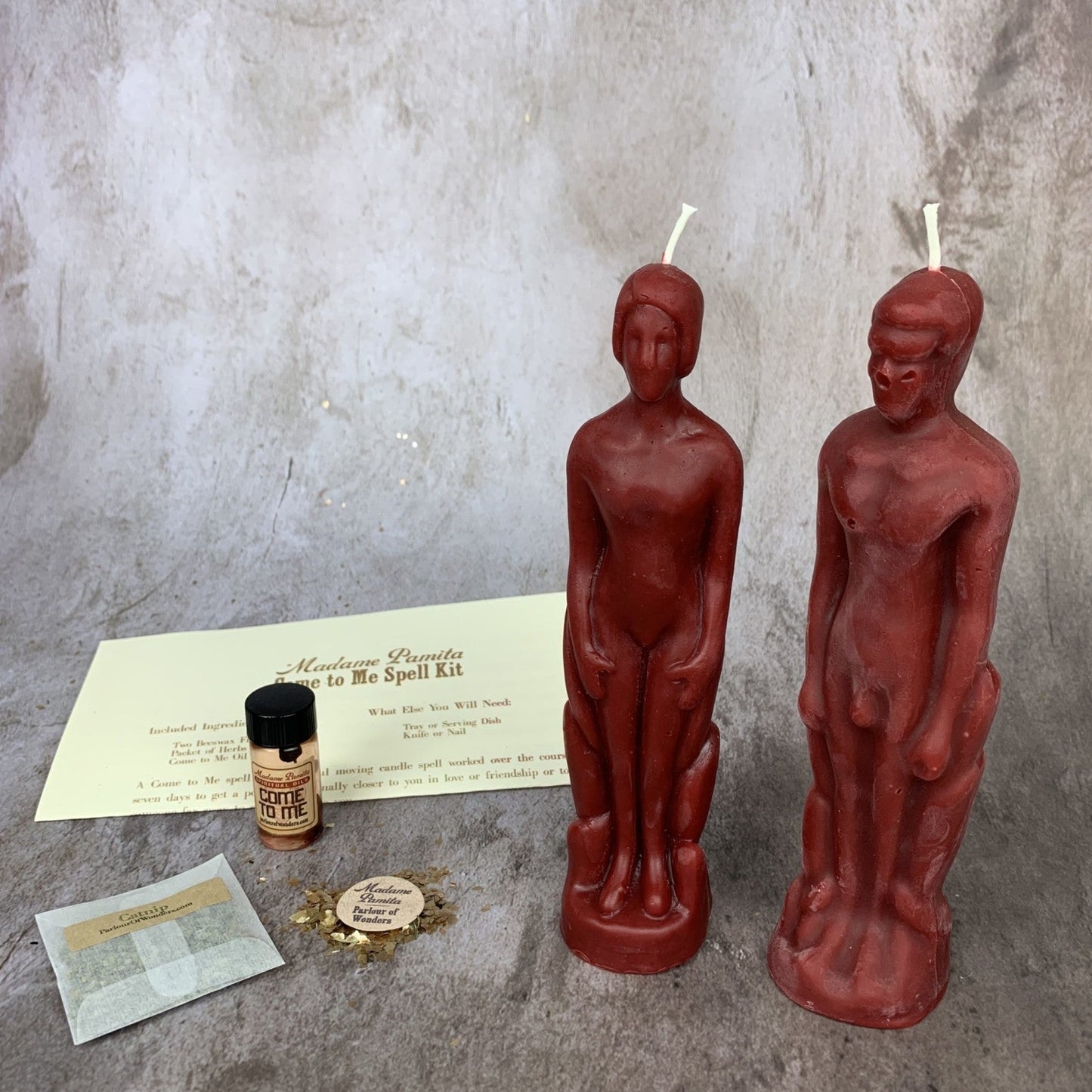 Kit de Velas "Ven a Mí" Hombre/Masculino - Atrae Amor y Pasión