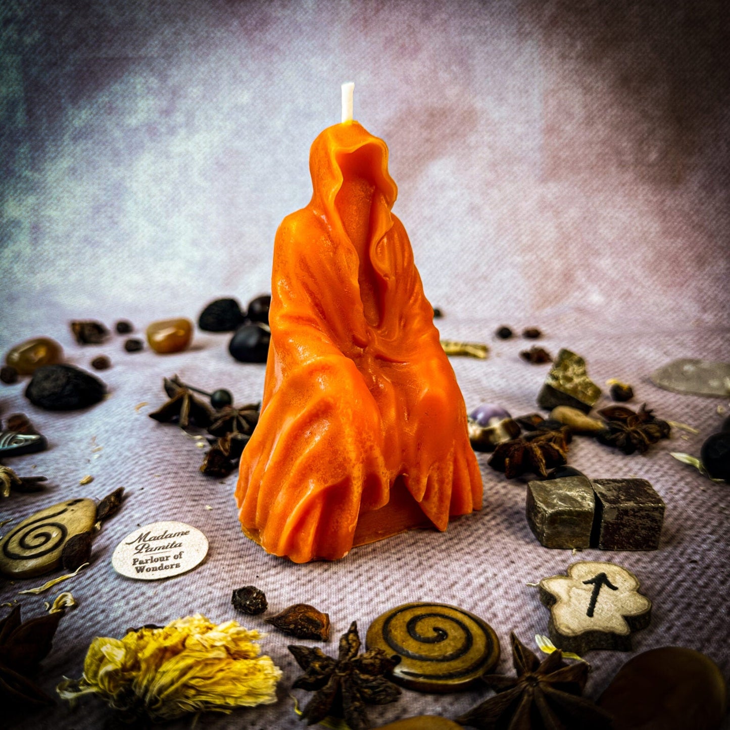 Vela de Cera de Abejas para Vidente Espiritual - Habilidad Psíquica y Conexión con el Reino Espiritual
