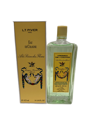 LT Piver - A La Reine des Fleurs, 423 ml, Agua de Colonia, GRANDE