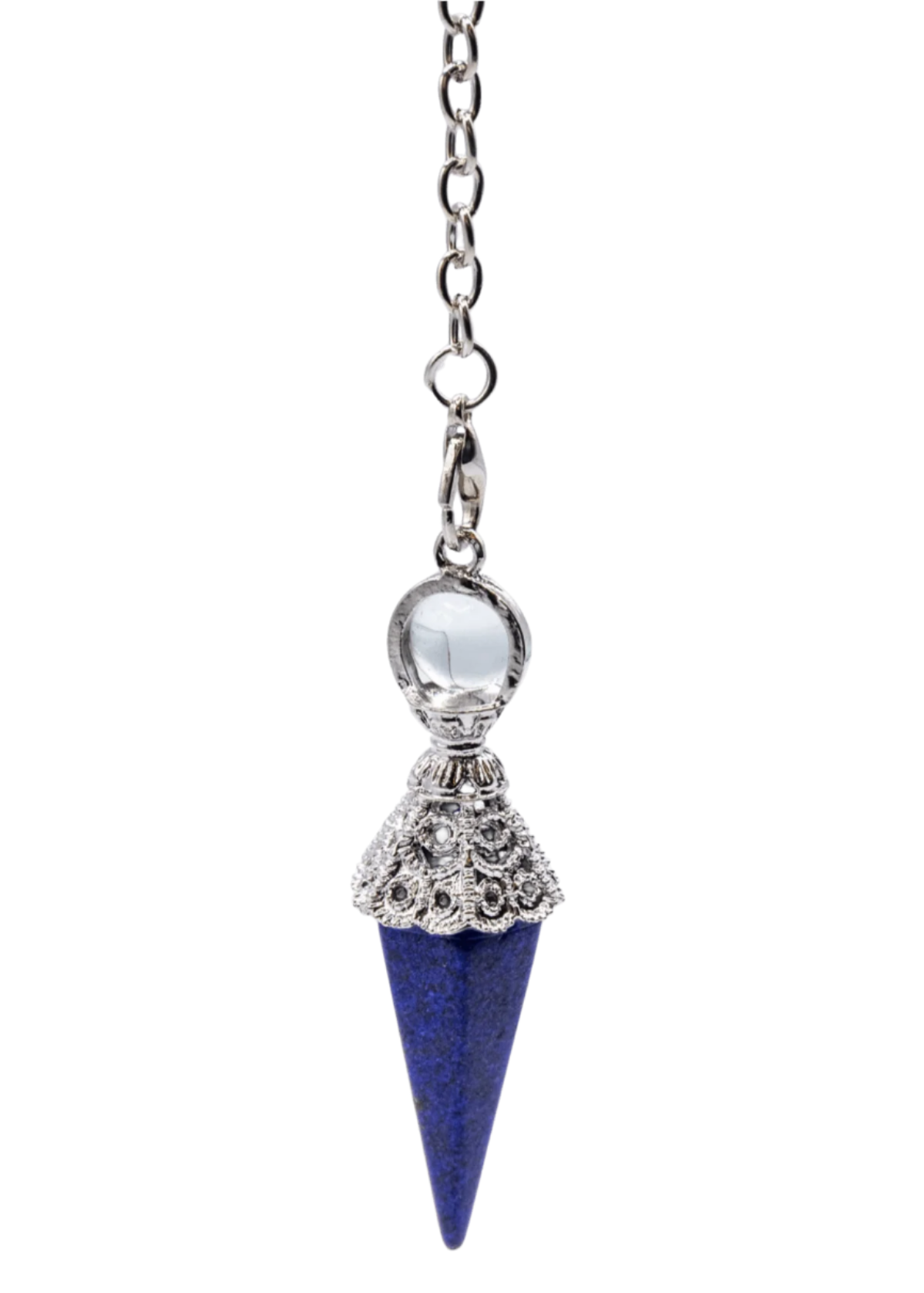 Péndulo de Cristal de Lapislázuli Ornamental