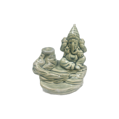 Quemador de reflujo de cerámica - Ganesh - Color aleatorio