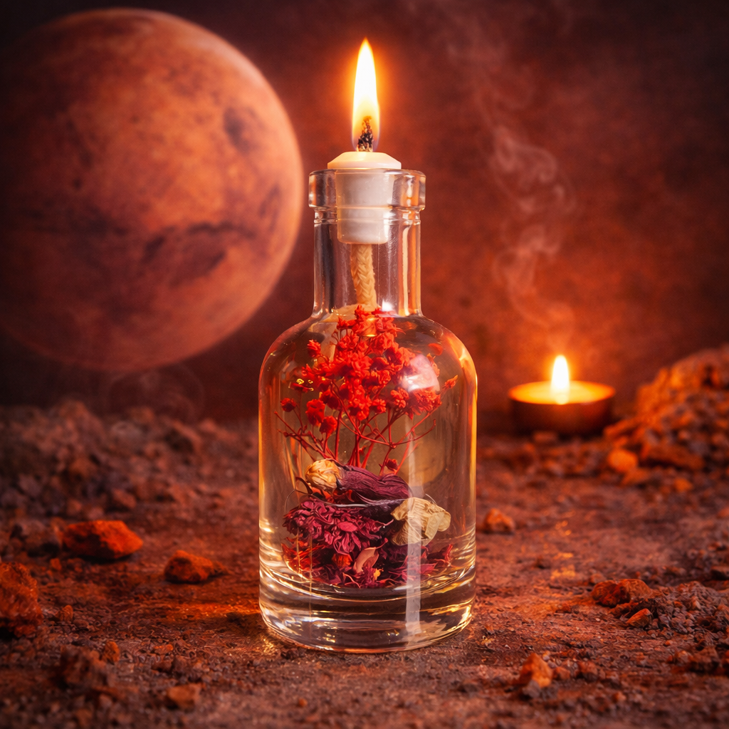 Marte - Vela de aceite