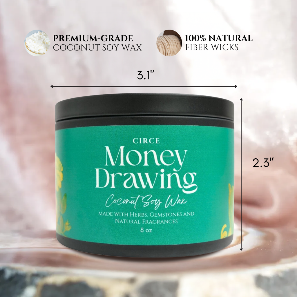 Vela de la Prosperidad para Atraer Dinero – Vela Ritual de Abundancia de 8 oz