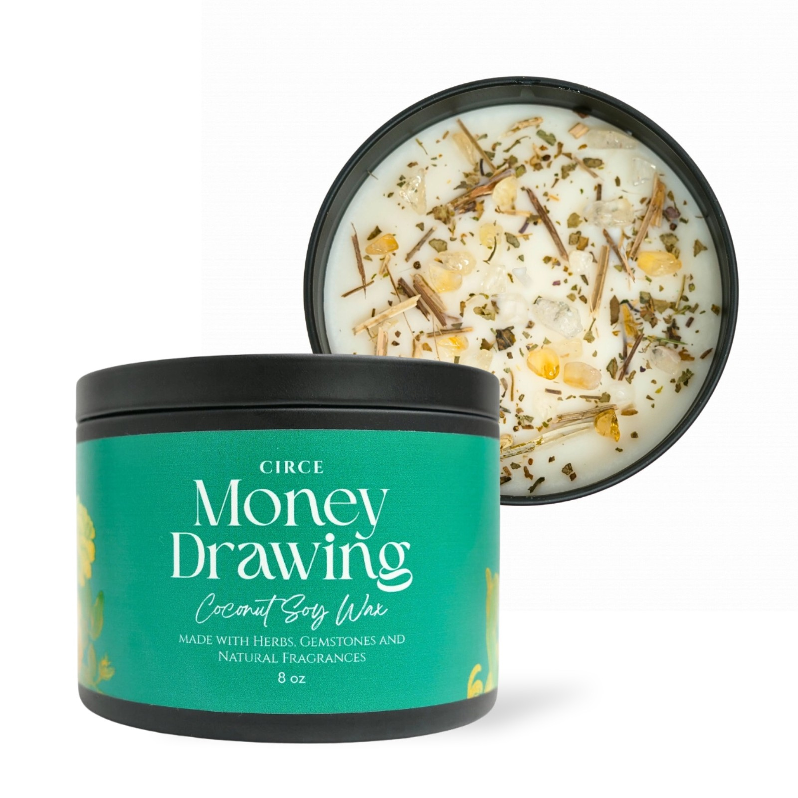 Vela de la Prosperidad para Atraer Dinero – Vela Ritual de Abundancia de 8 oz