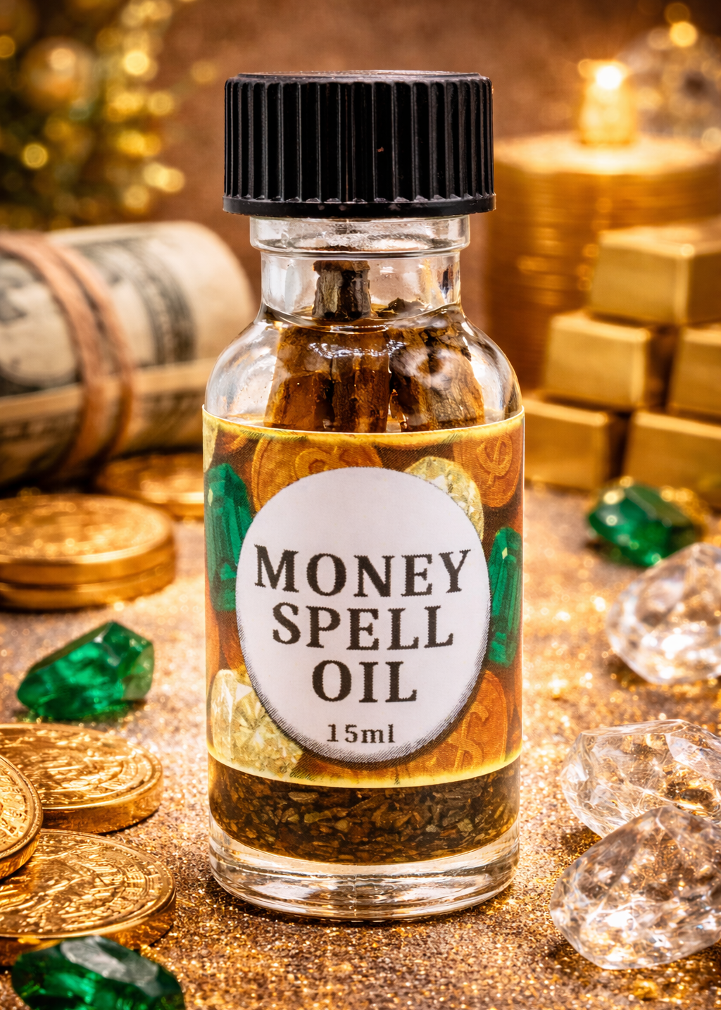 Aceite de Hechizos de Dinero