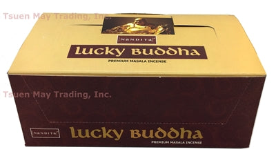 Varitas de incienso Lucky Buddha Nandita de 15 gramos (12/caja)