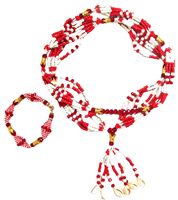 Collar y Pulsera de Shango con caracoles