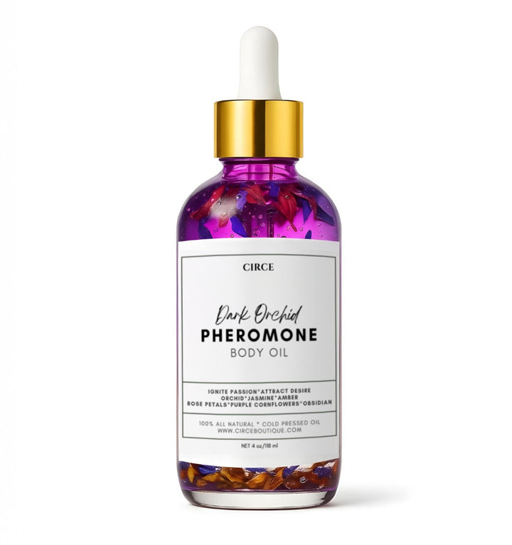 Dark Orchid Pheromone Body Oil – Orchid, Jasmine & Amber Ritual Oil