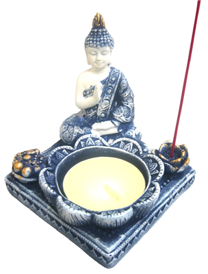 Portavelas de té y Porta Incienso