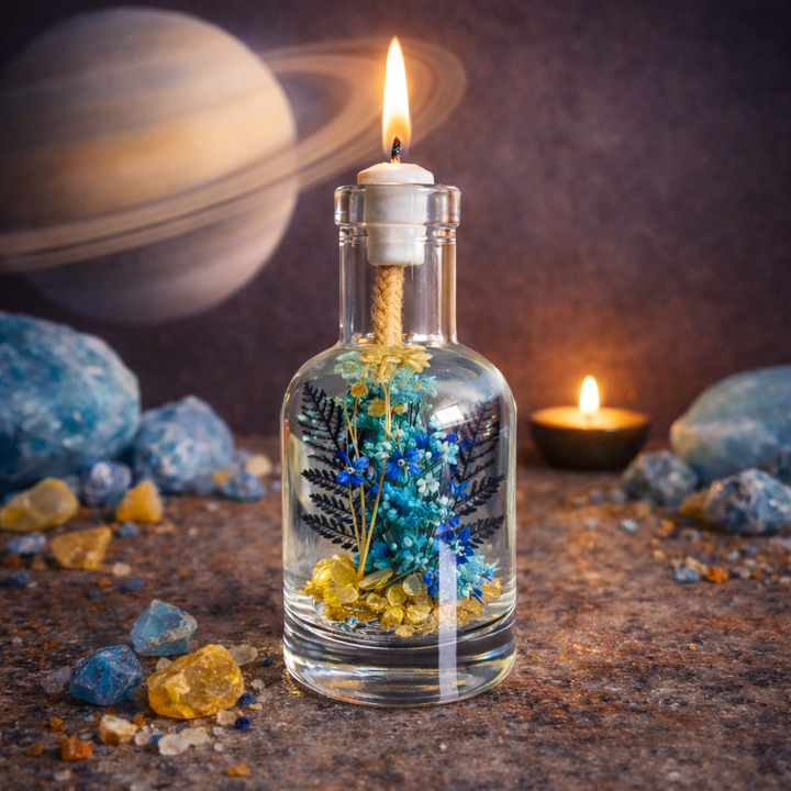 Saturno - Vela de aceite