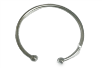 Brazalete de Obatalá plateado (individual)