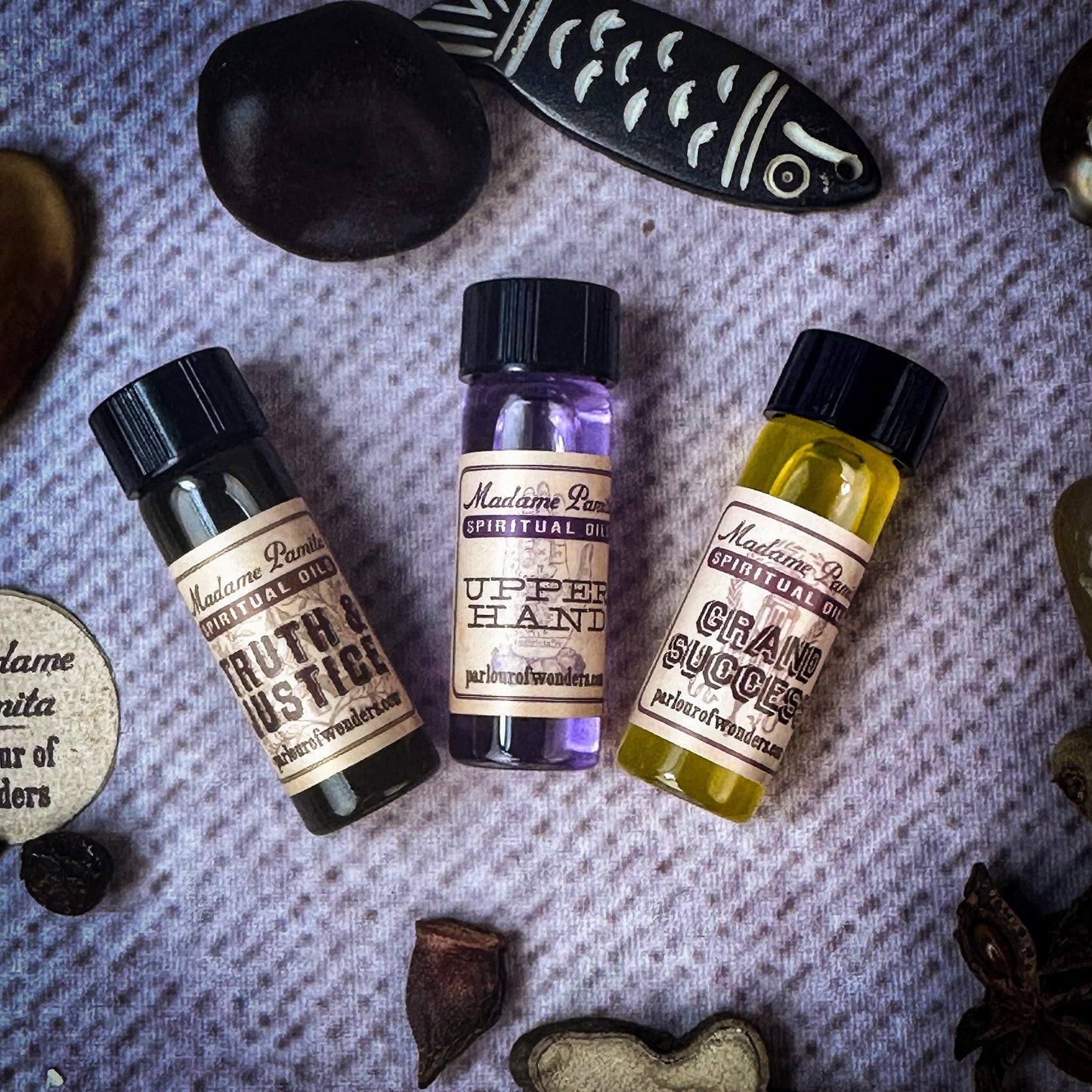 Paquete Surtido de Aceites Espirituales: Magia para Casos Judiciales