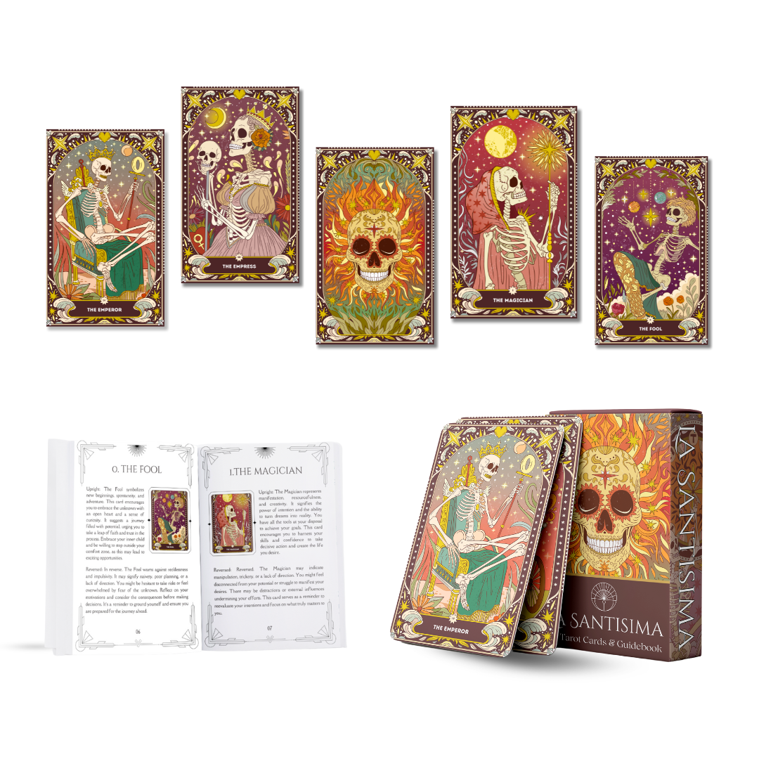 Tarot Card Deck - La Santisima 5" x 3"