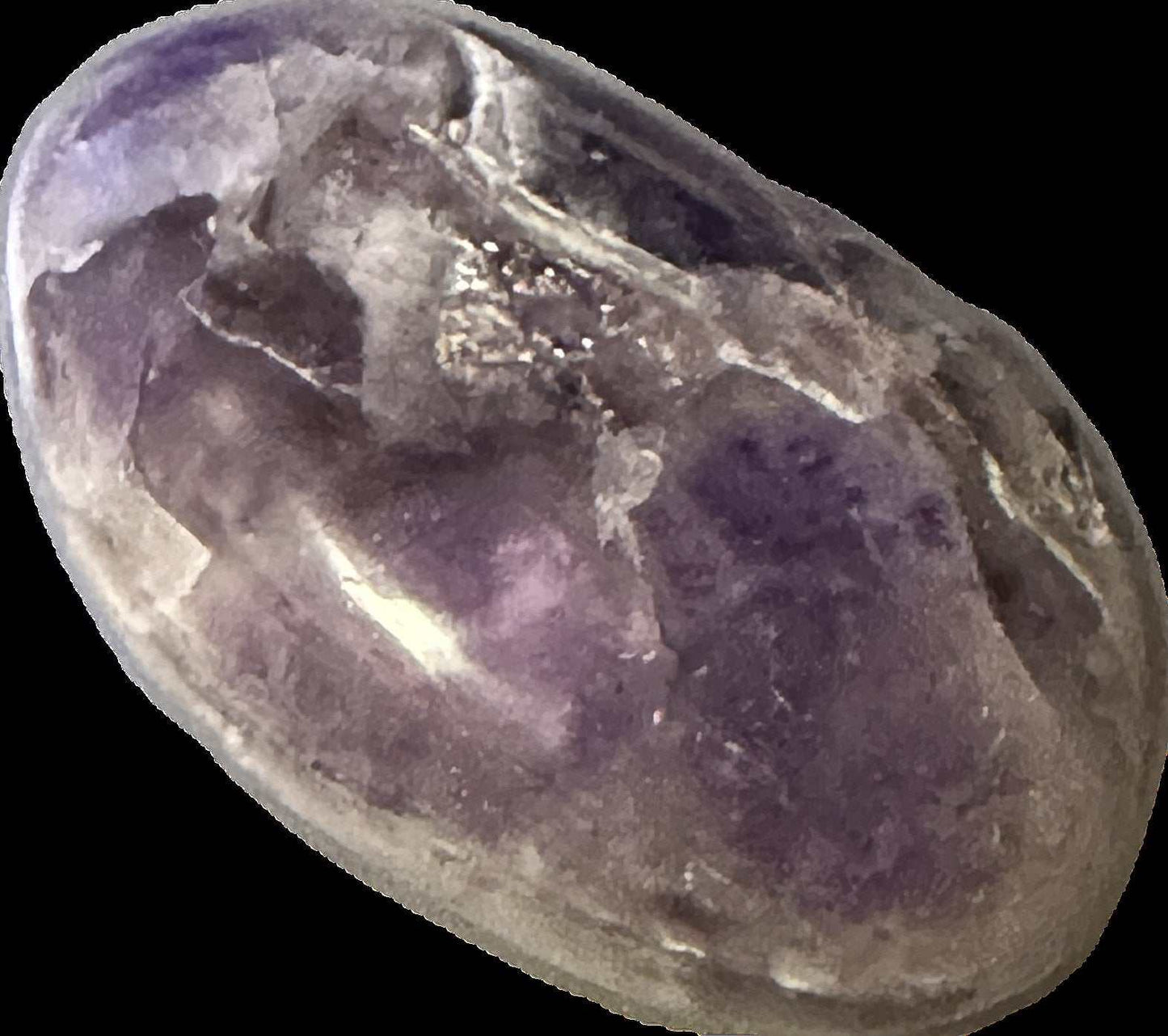 Piedra de palma de amatista
