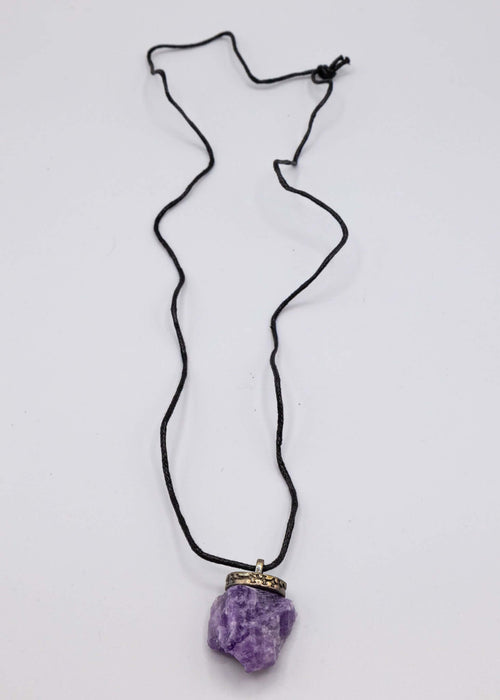 Collar de Cristal de Amatista