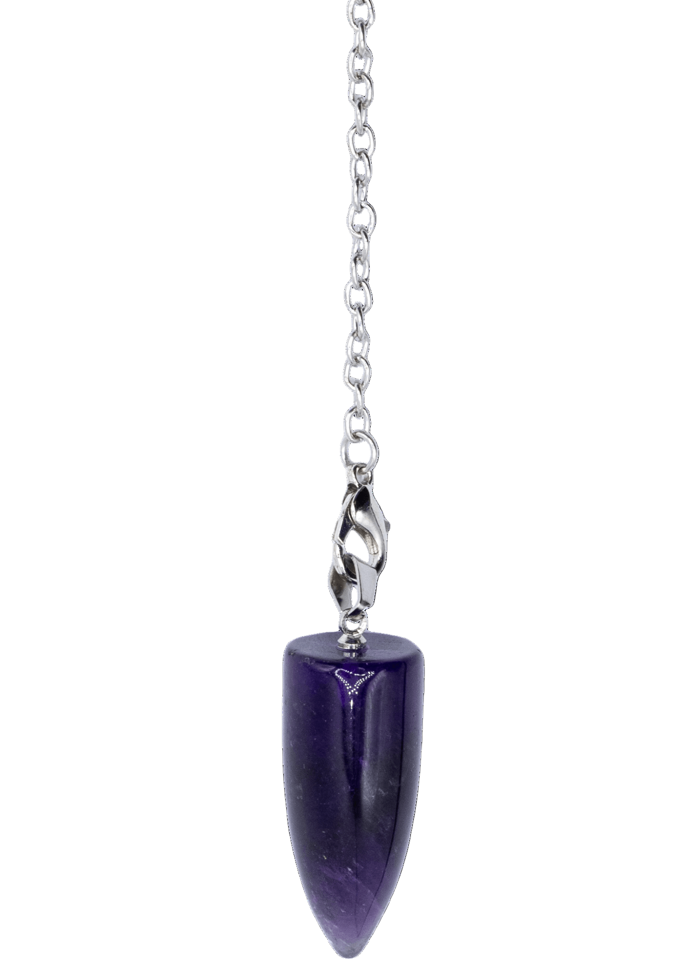 Péndulo de gota de amatista
