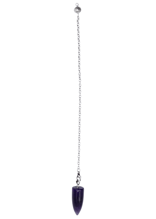 Péndulo de gota de amatista