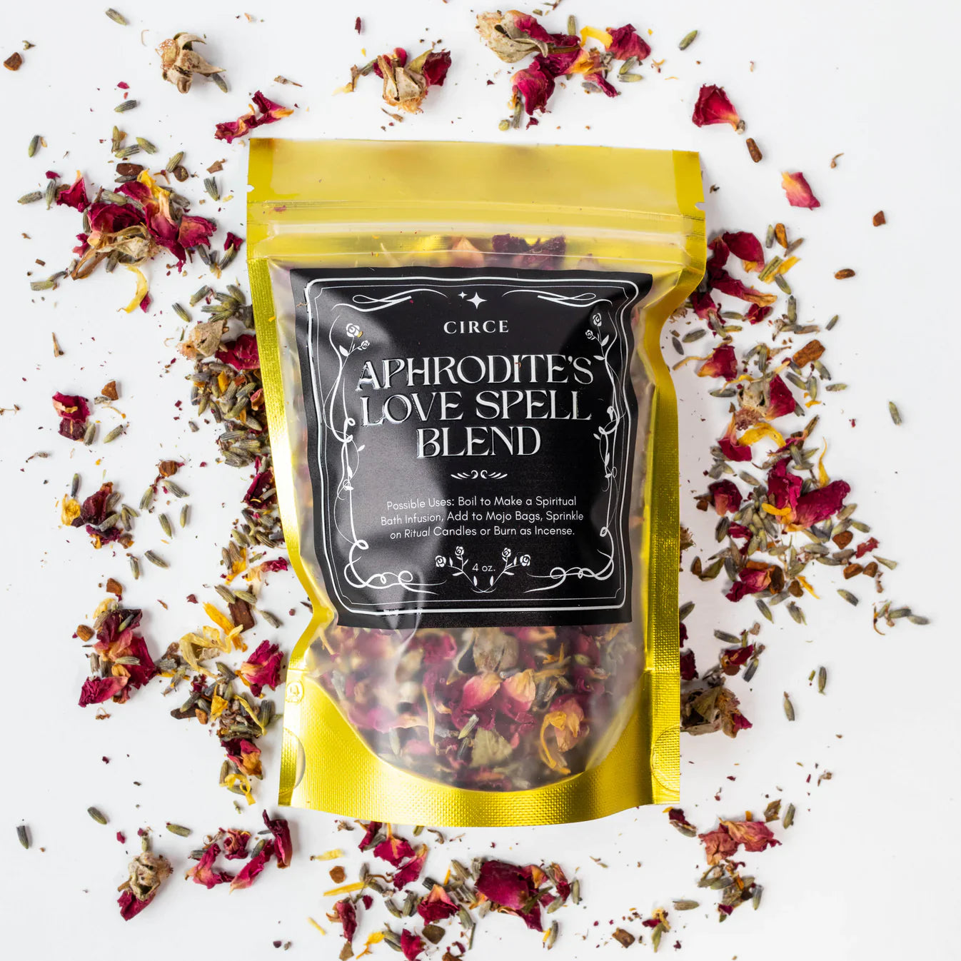 Mezcla de Hechizos de Amor de Afrodita + Aceite de Atracción – Set Ritual de Amor y Atracción