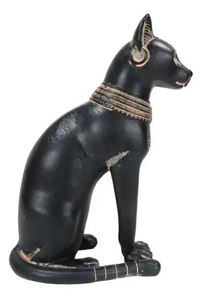 Estatua Pequeña Egipcia de Gato Bastet de 12.7 cm
