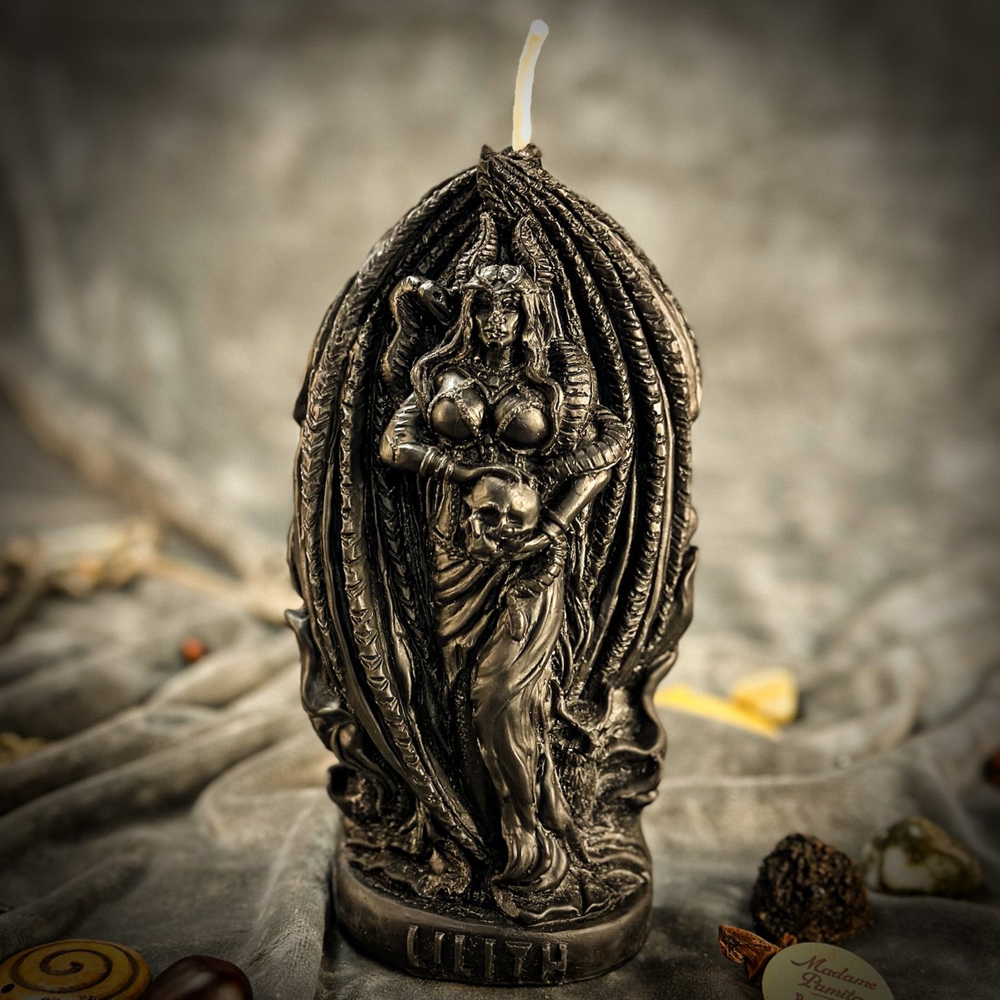 Kit de Hechizos de Velas para el Empoderamiento Femenino Lilith - Independencia y Magia de Diosa