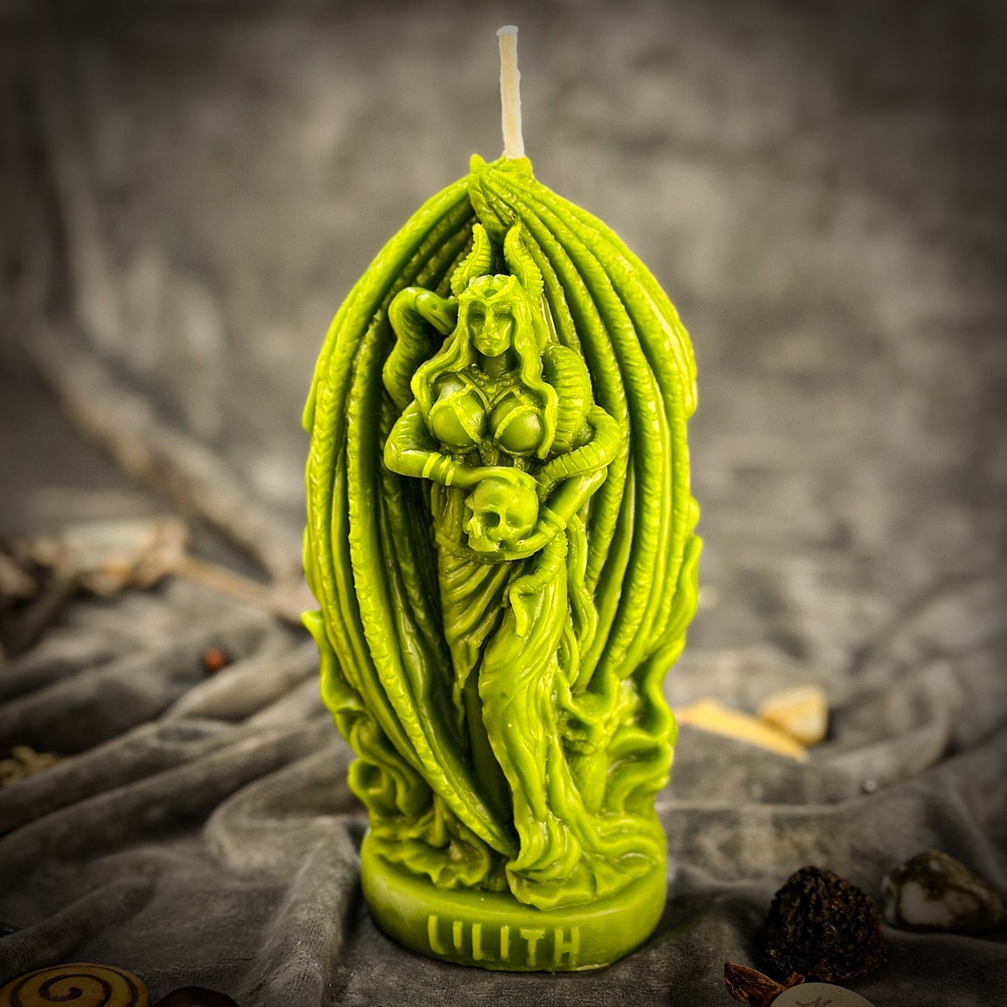 Kit de Hechizos de Velas para el Empoderamiento Femenino Lilith - Independencia y Magia de Diosa
