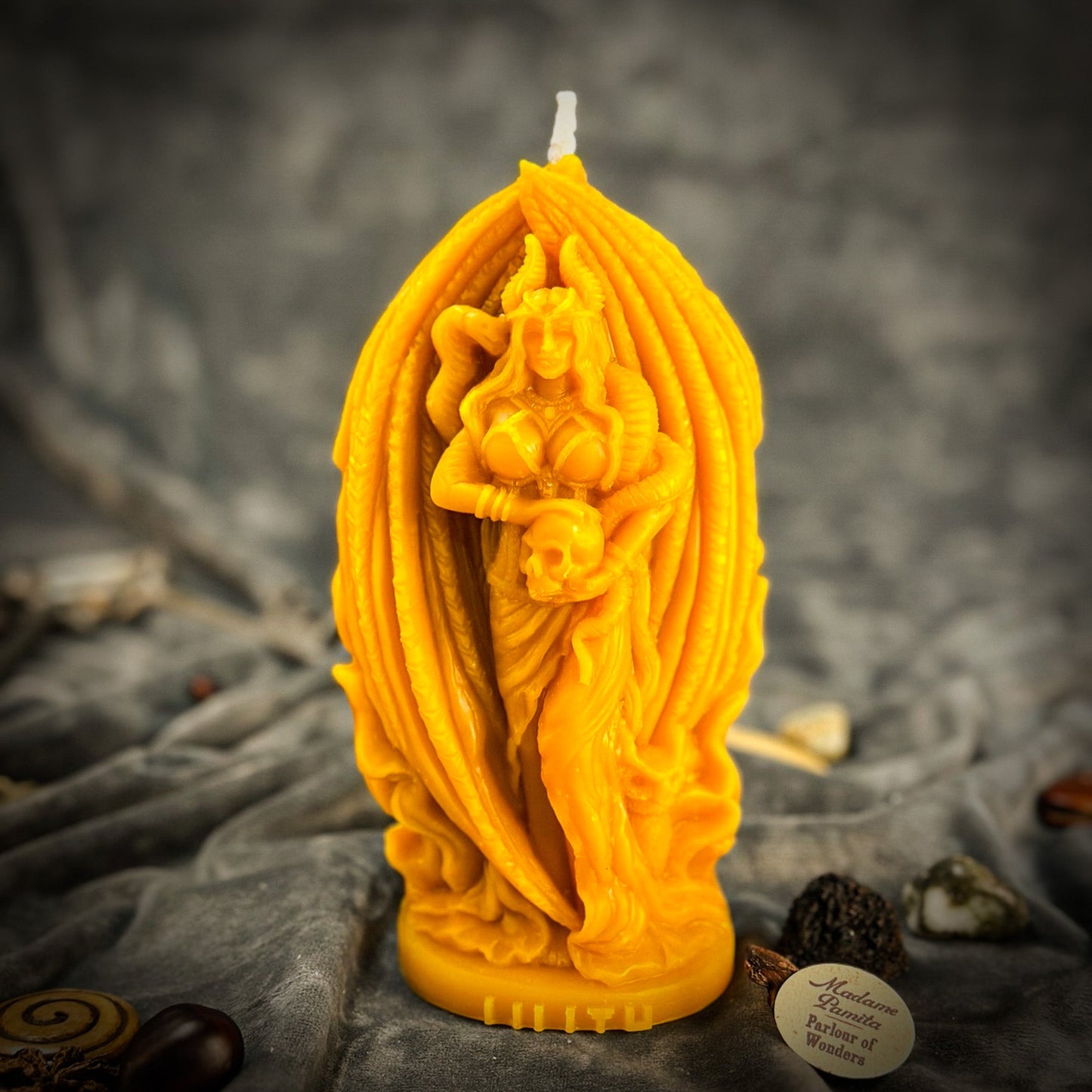 Kit de Hechizos de Velas para el Empoderamiento Femenino Lilith - Independencia y Magia de Diosa