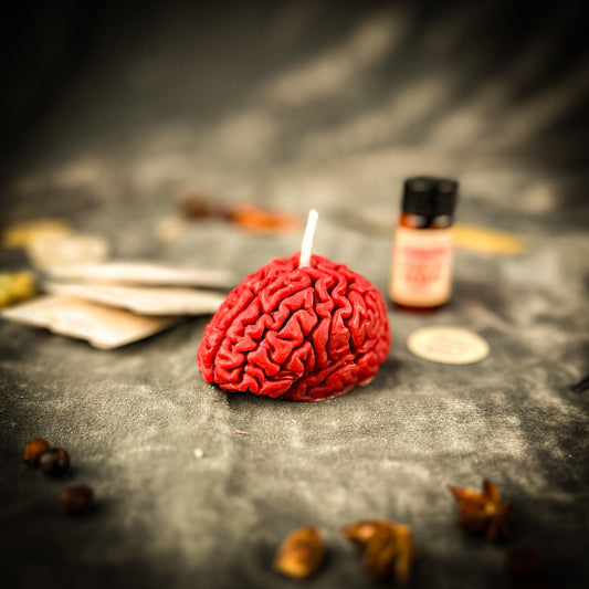 Brilliant Brain Candle Spell Kit - Mental Clarity & Focus