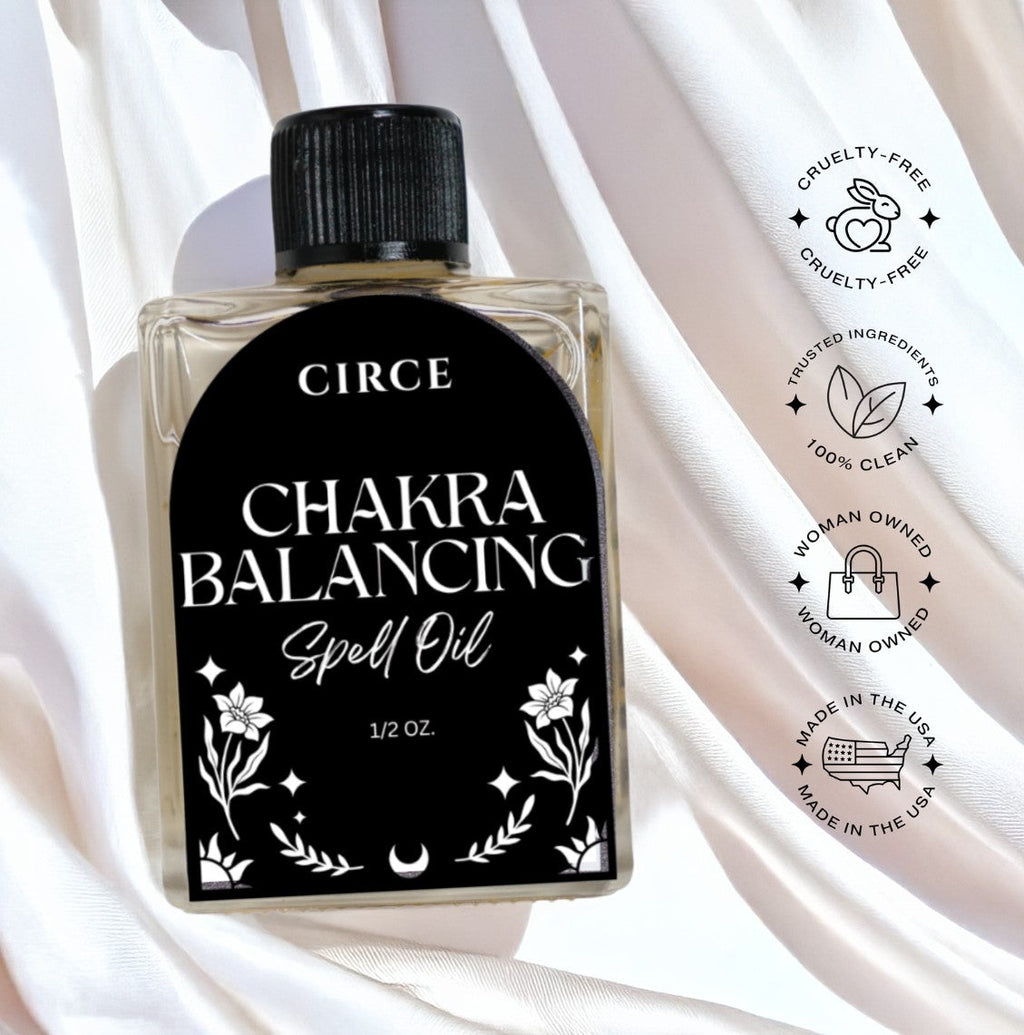 Aceite Equilibrante de Chakras — Ritual de Armonización Energética