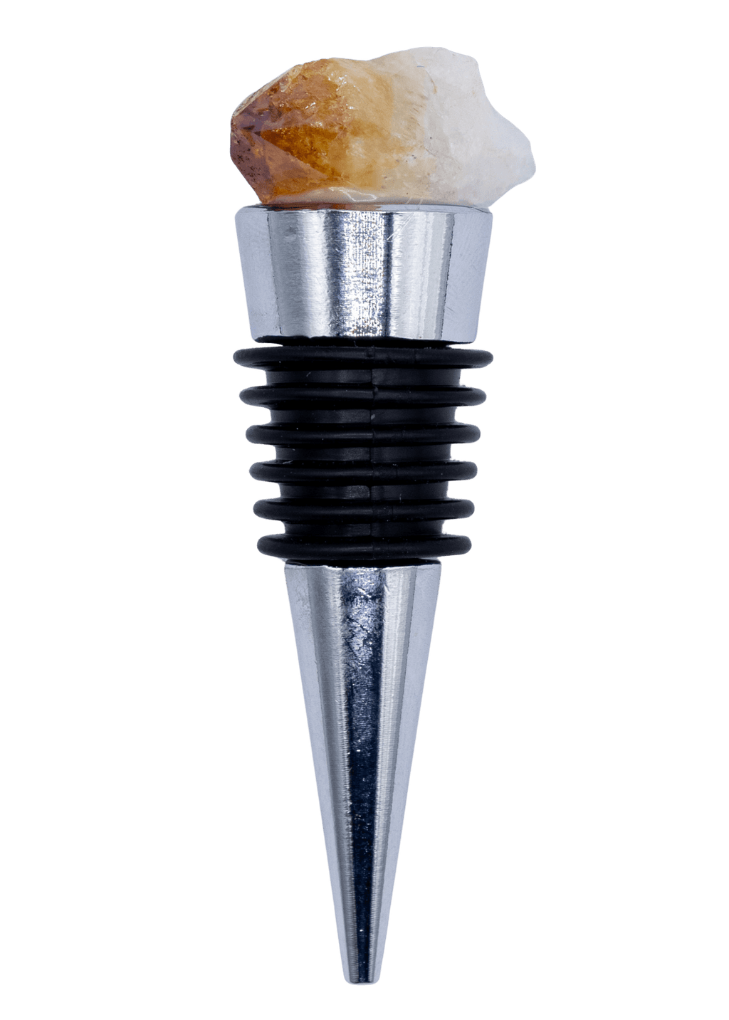 Tapón de Vino de Cristal Citrino