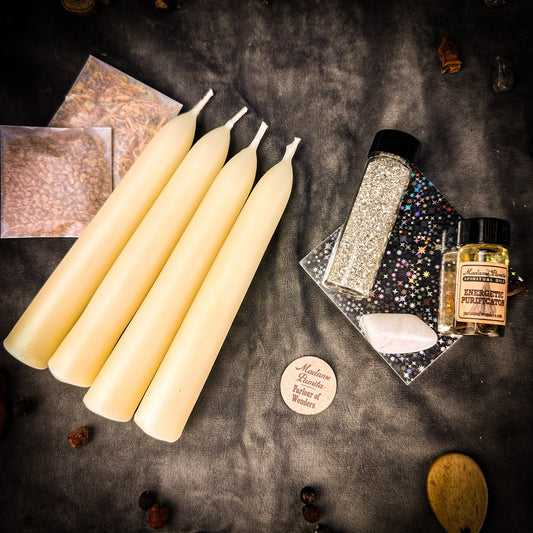 Cleansing Candle Spell Booster Pack - Add Energetic Purification to Any Candle Spell Kit