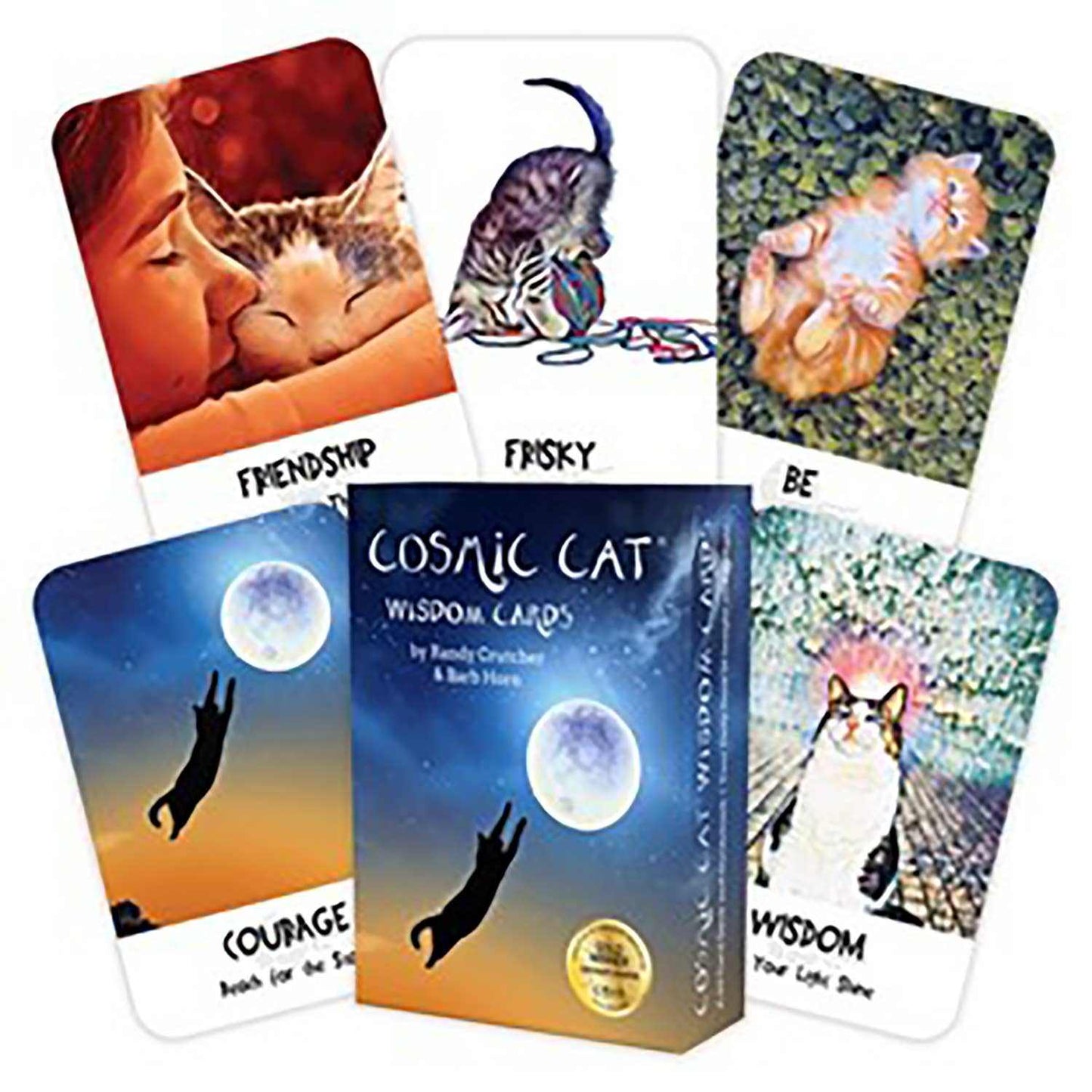 Cosmic Cat Wisdom Cards de Barb Horn y Randy Crutcher