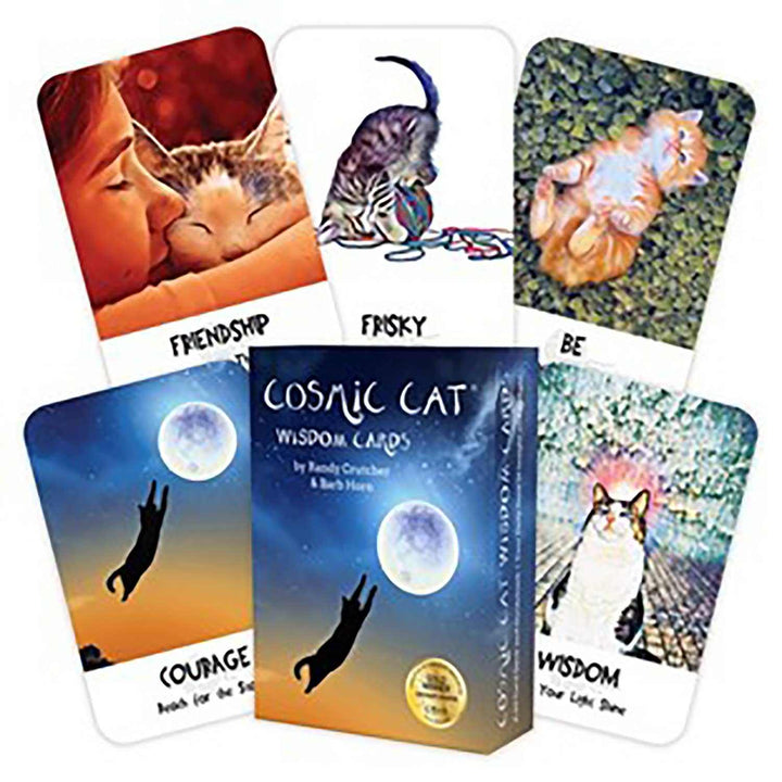 Cosmic Cat Wisdom Cards de Barb Horn y Randy Crutcher