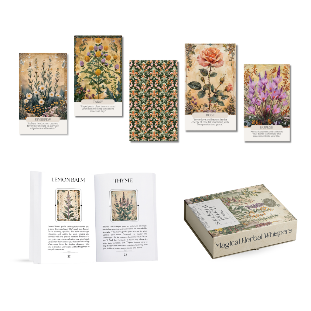 Oracle Card Deck - Magical Herbal Whispers