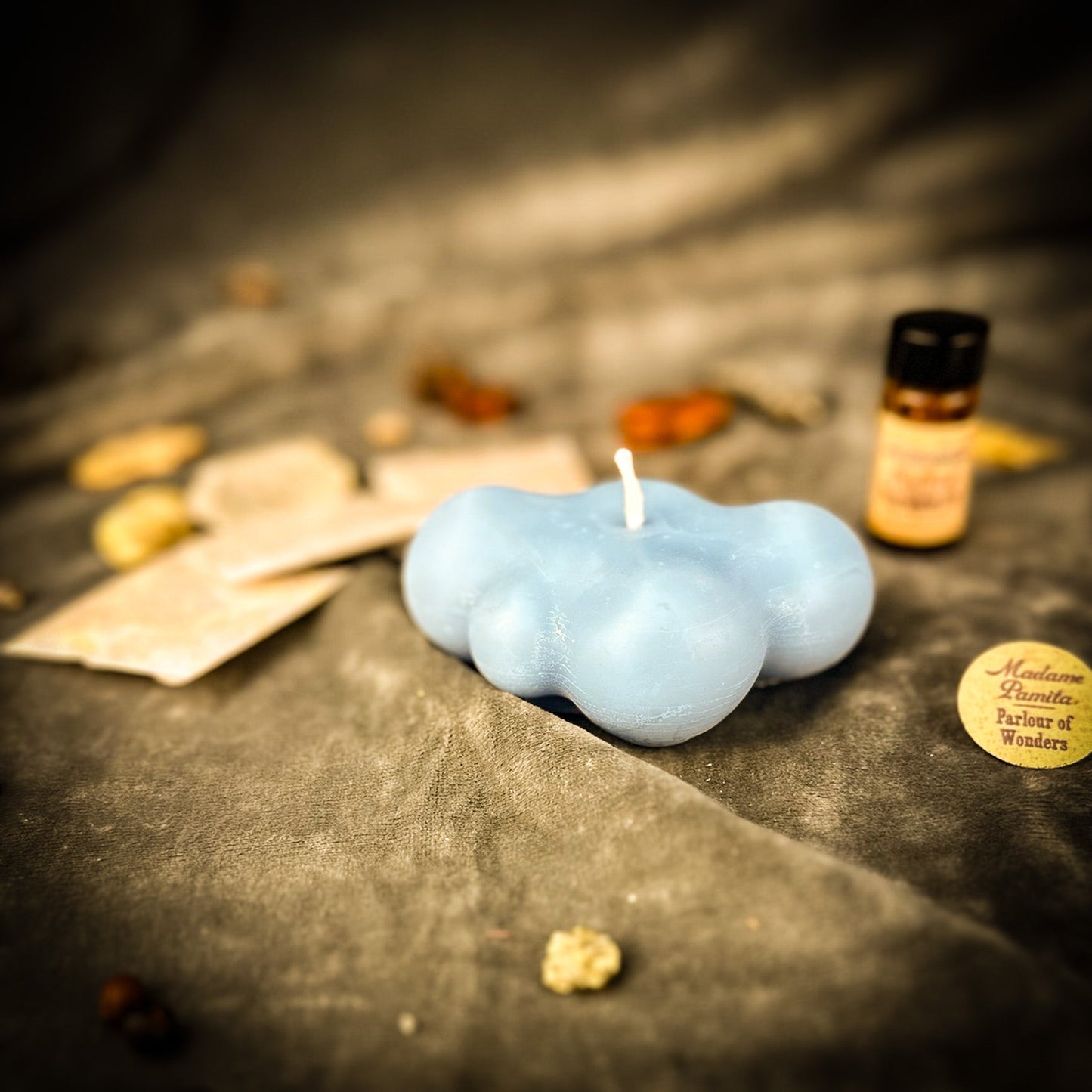 Kit de hechizos de velas Nube onírica - Magia de trabajo onírico y relajación