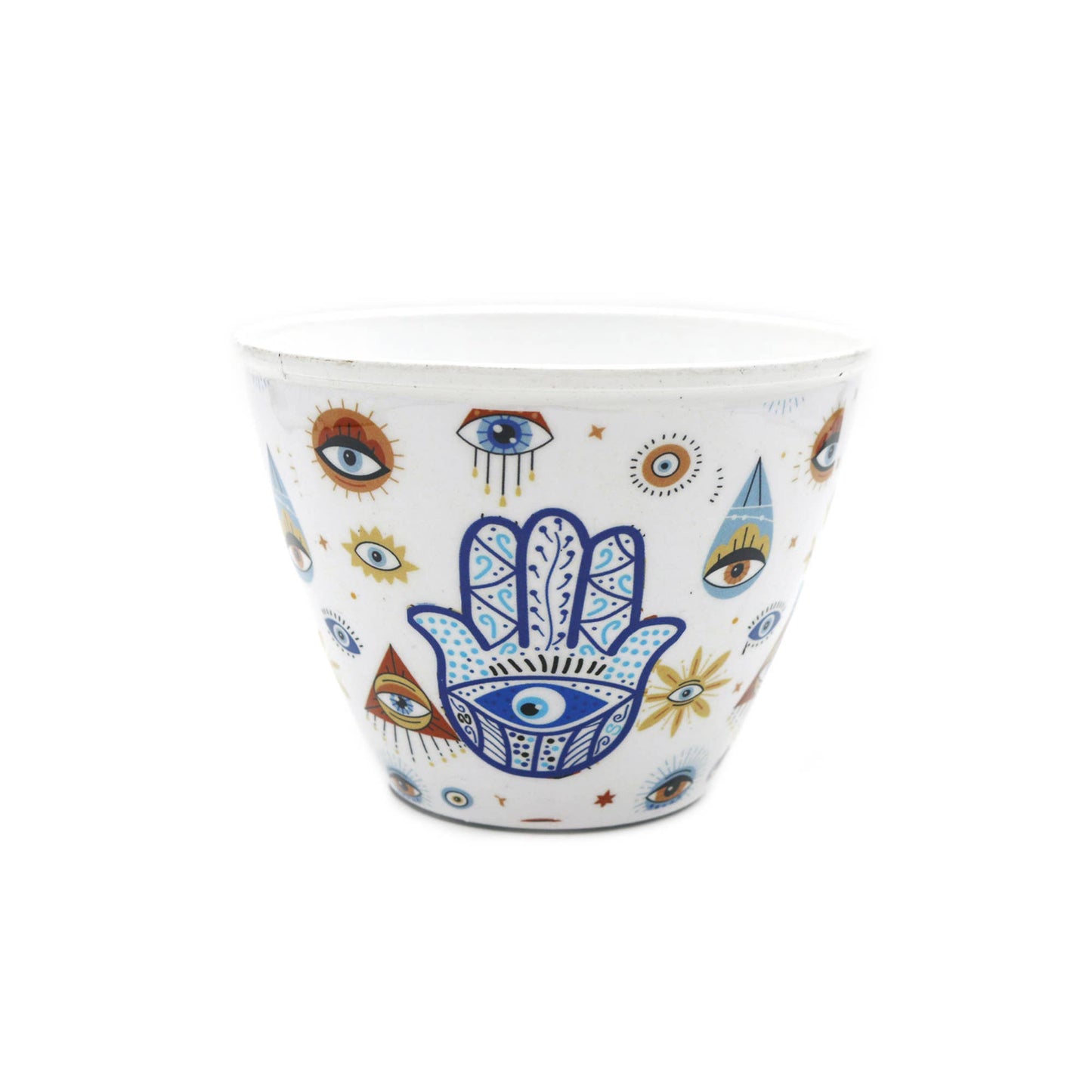 Cuenco Metálico para Sahumar - Mano de Fátima (10 cm)