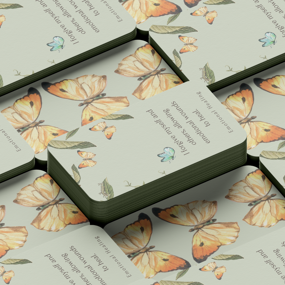 Affirmations Card Deck - Healing Wings | 5.5" x 3.5"