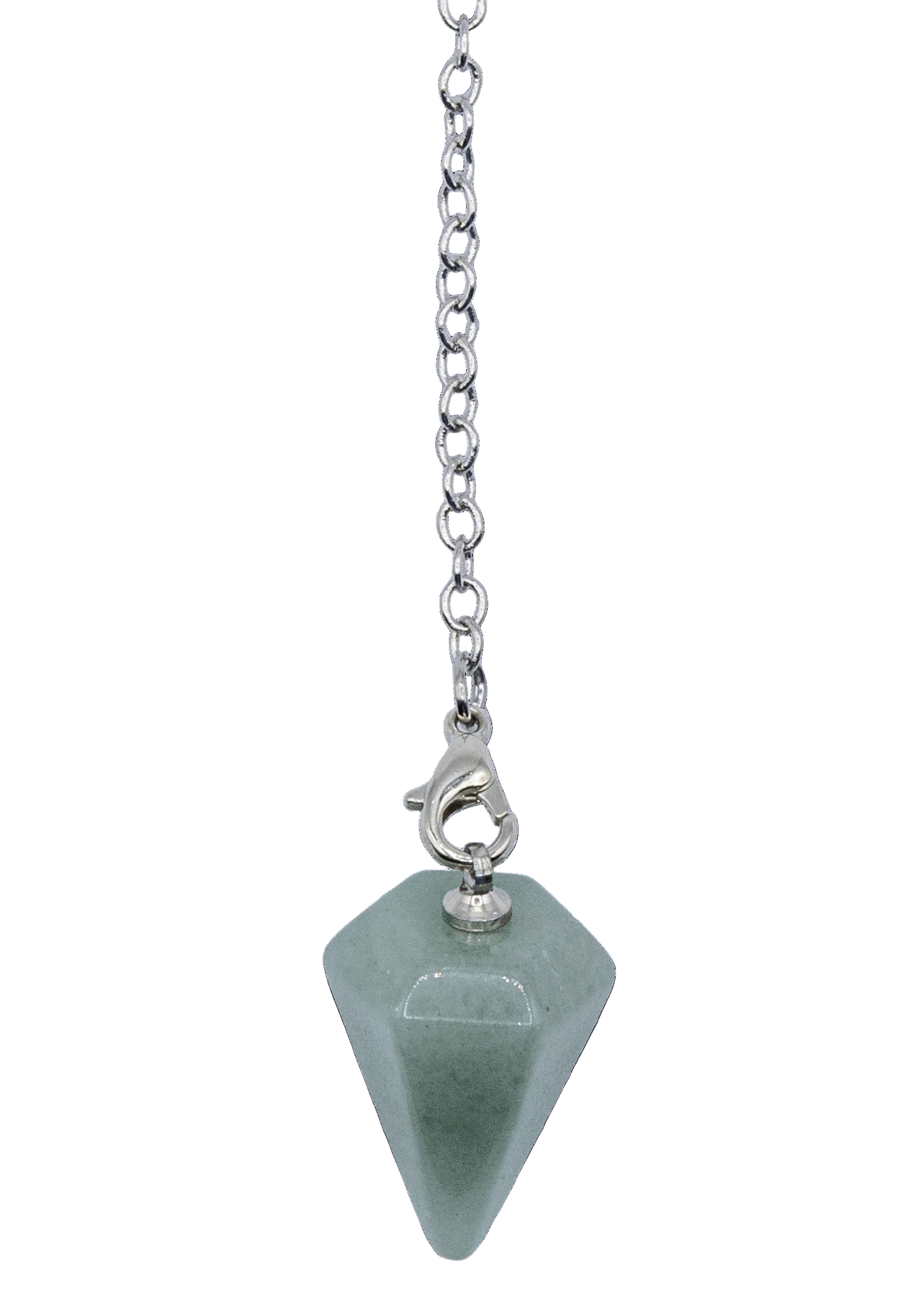 Péndulo de cristal de aventurina verde