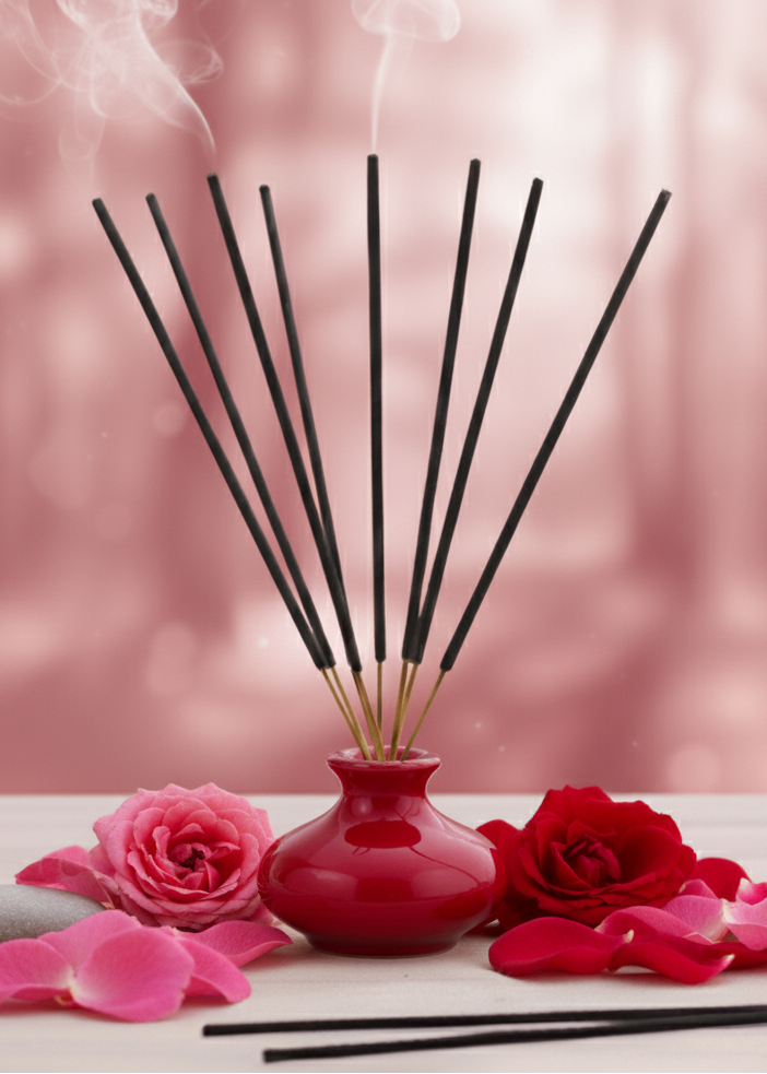 Varitas de incienso de rosas